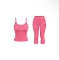 Pink Dreams Capri Set
